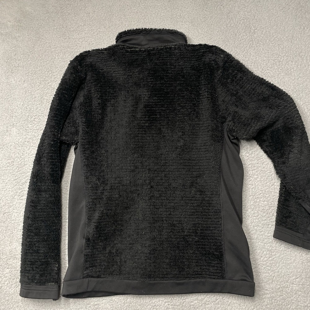 Mountain Hardwear Monkey Man Jacket Womens Size M Black Polartec Zip Up Fleece - Picture 7 of 7